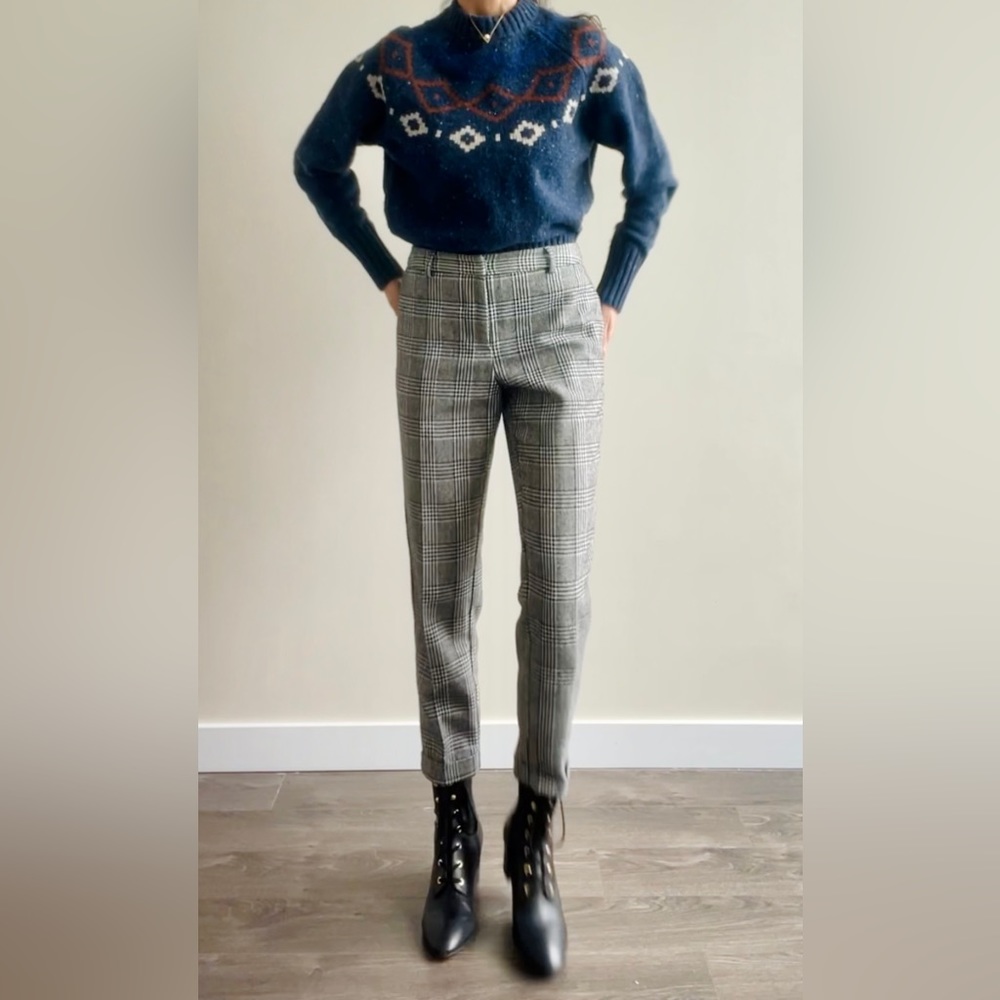 Tweed crop trouser’s